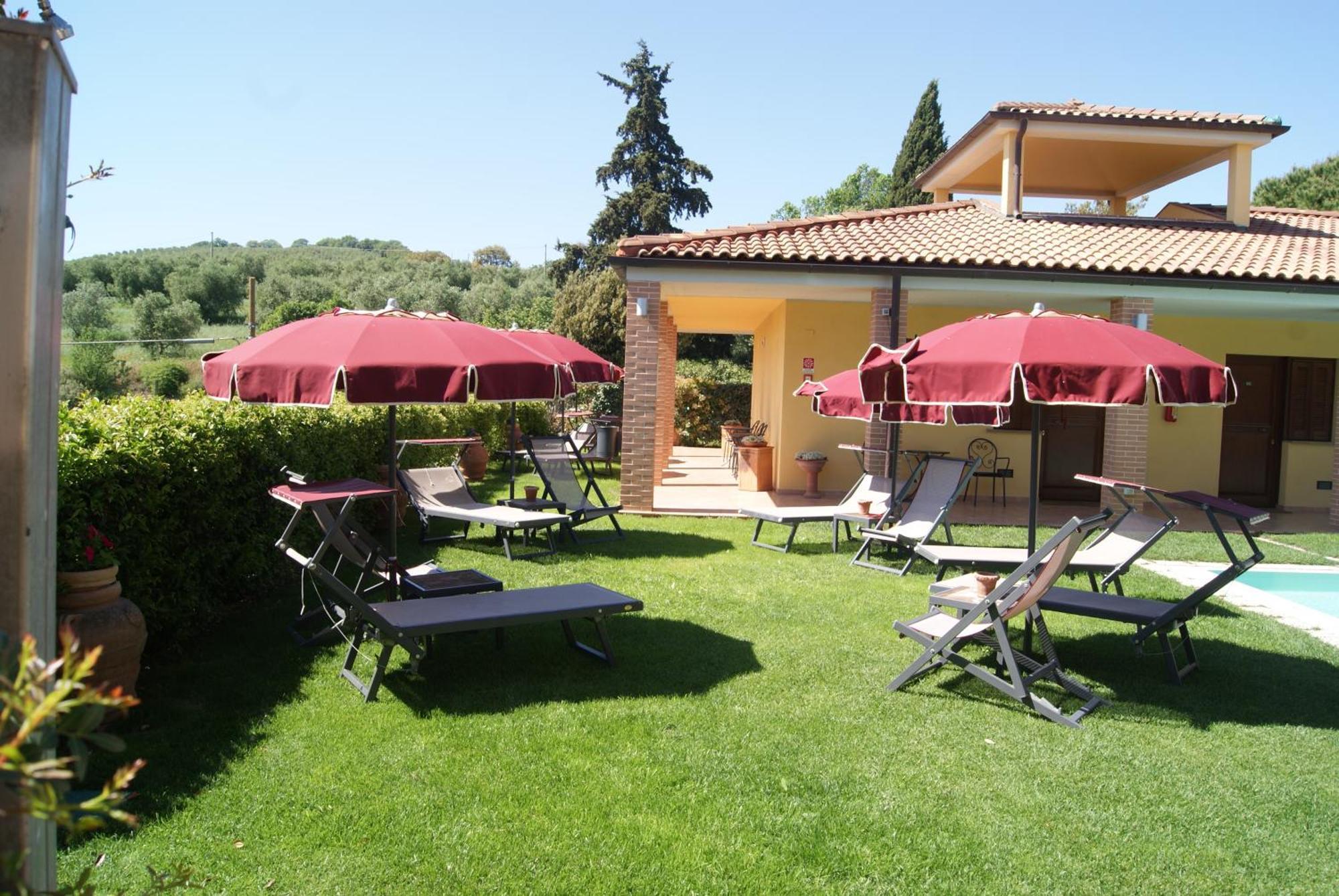 Hotel Ristorante Le Querciolaie Dei Ricci Fonteblanda Exterior photo